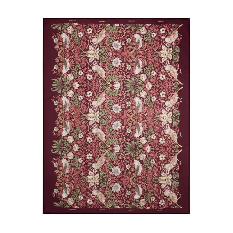 Habitat x Morris & Co. Strawberry Thief Throw - 200x150cm 0