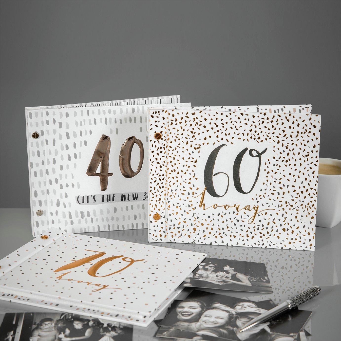 Hotchpotch Luxe 60th Birthday Gold Guest & Photo Book Review