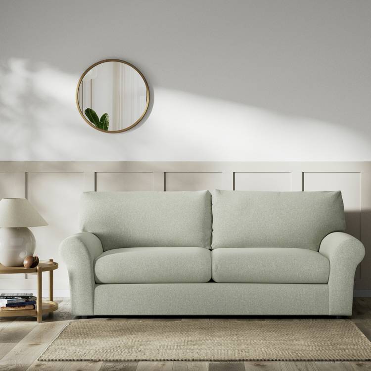 Habitat Molton Fabric 4 Seater Sofa - Sage Green 0