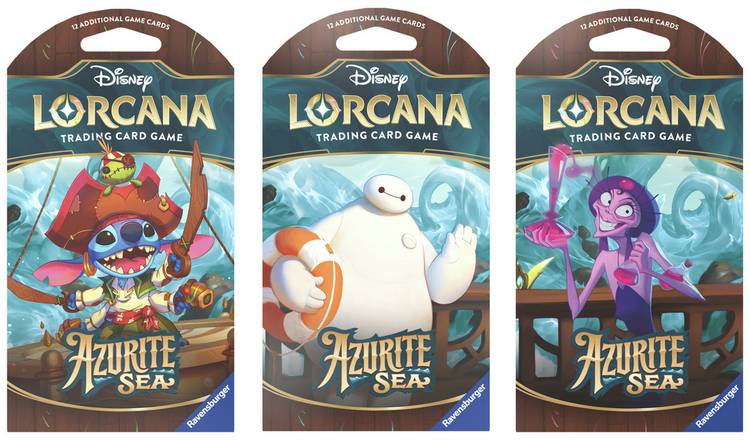 Disney Lorcana Booster Trading Card Pack - Set 6