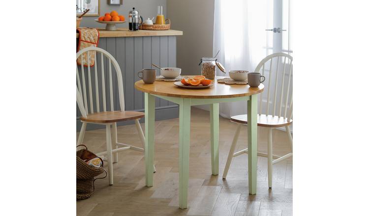 Argos Home Chicago Wooden 4 Seater Dinning Table - Sage