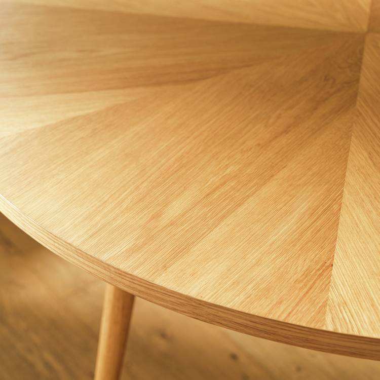 Habitat Kenha Oak Veneer 4 Seater Dining Table - Oak 0