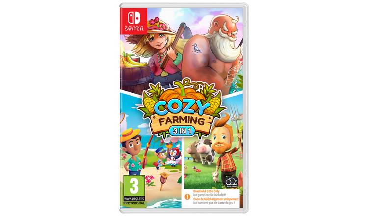 Cozy Farming 3-in-1 Nintendo Switch Game