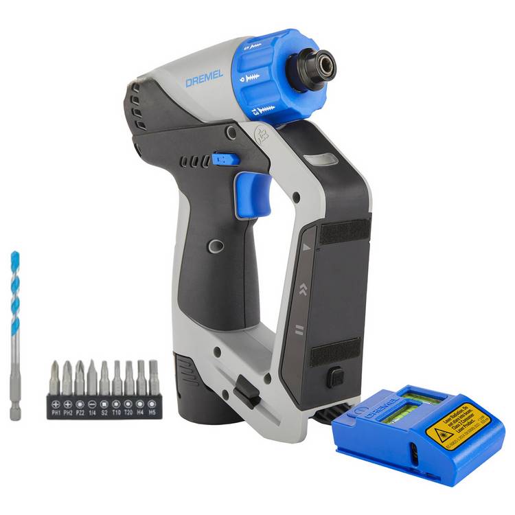 Bosch Dremel Blueprint 3-in-1 12V Multi-Drill Tool Kit 0