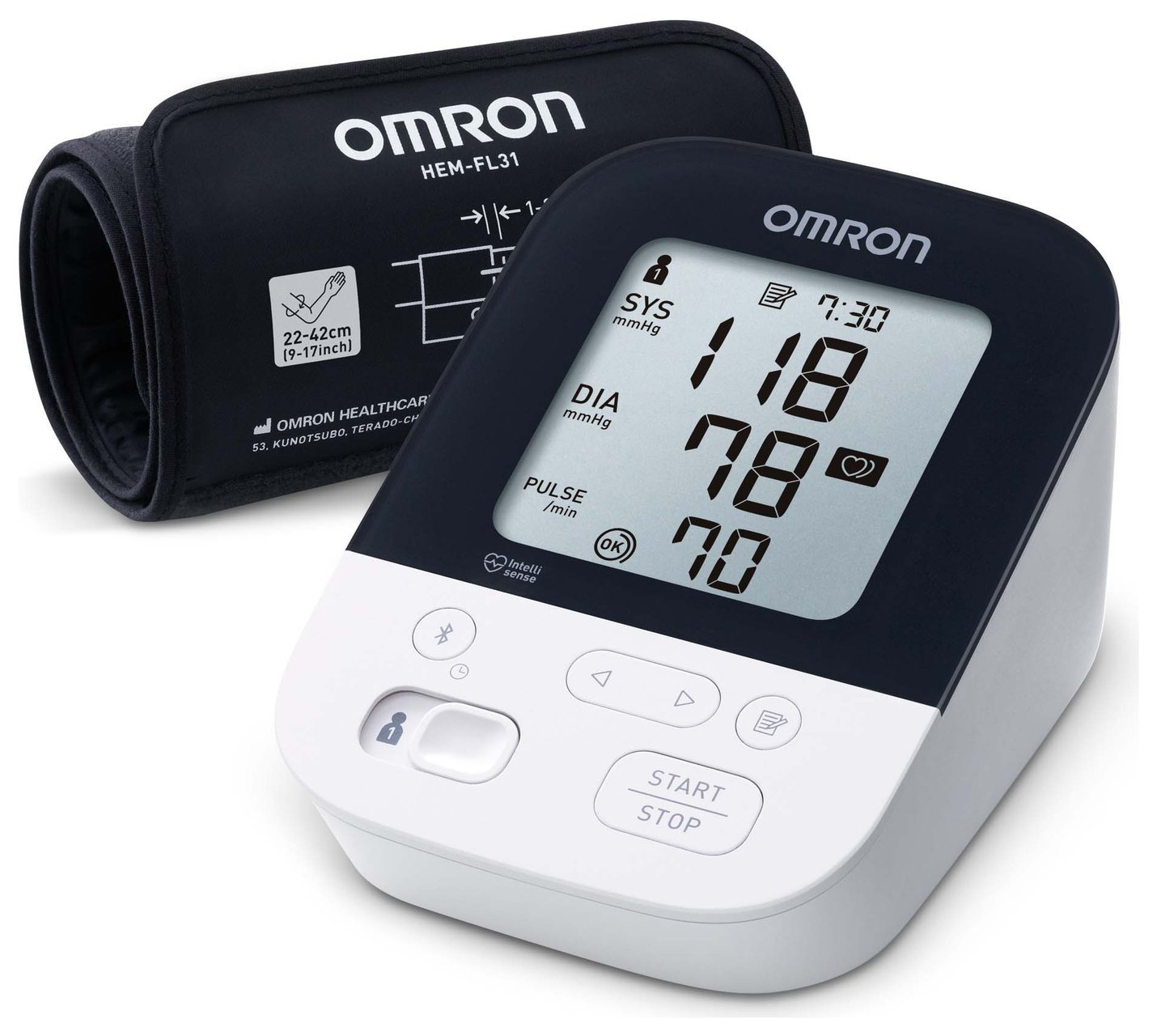 Omron M4 Intelli IT Upper Arm Blood Pressure Monitor