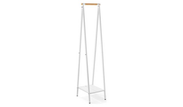 Brabantia Linn Compact Clothes Rail with Shelf - White