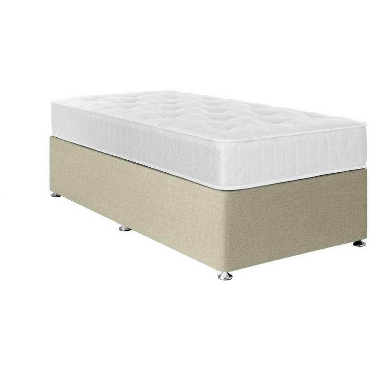 Argos Home Winslow Single Divan Bed - Natural 0