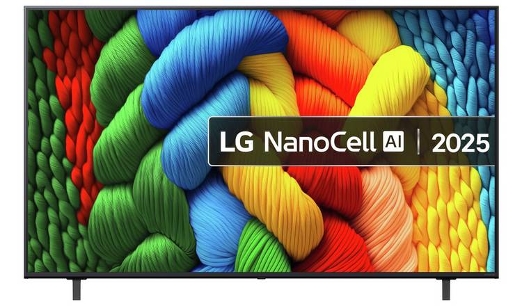 LG 65 Inch 65NANO80A6B Smart 4K UHD HDR NanoCell TV