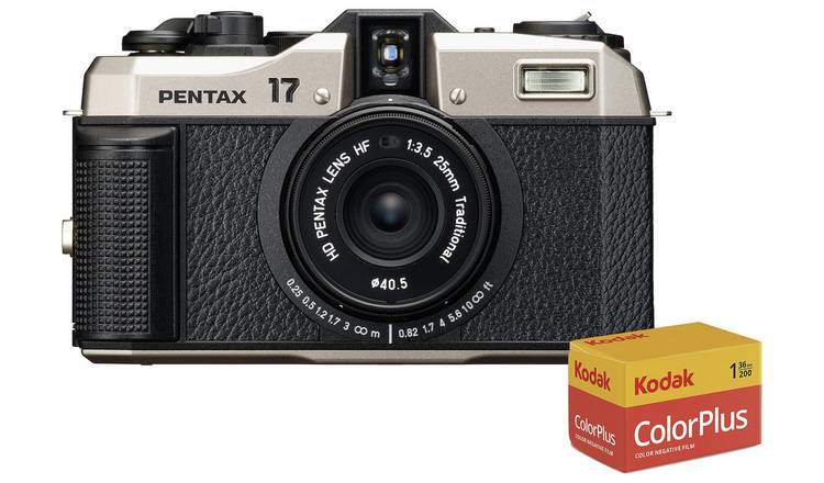 Pentax 17 18926+FILM Compact Digital Camera 1x Film - Black