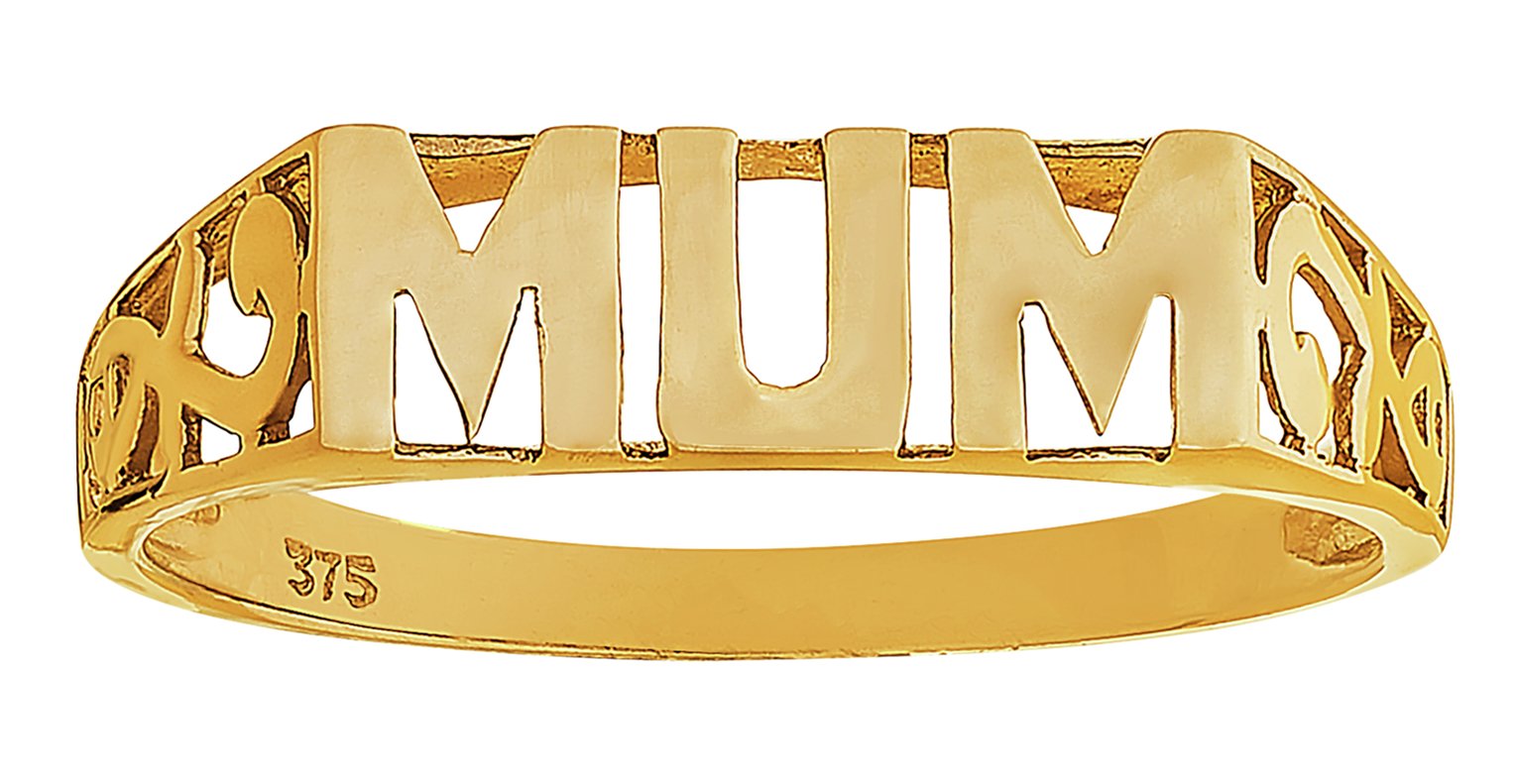 Moon & Back 9ct Gold 'Mum' Ring Review