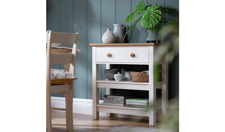 Argos Home Winchester 1 Drawer Console Table - White