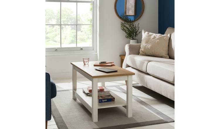 Argos Home Winchester Coffee Table - Cream