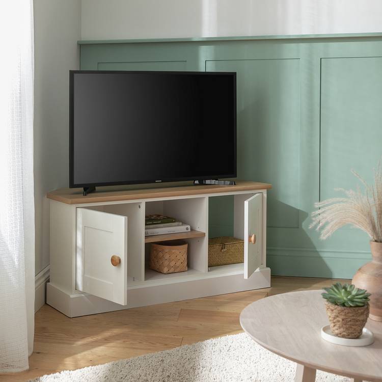 Argos Home Winchester 2 Door TV Unit - White 0