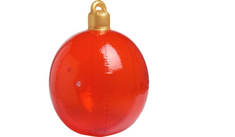Argos Home Inflatable Red Bauble