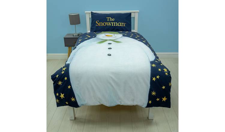 The Snowman Brushed Kids Bedding Set - Single