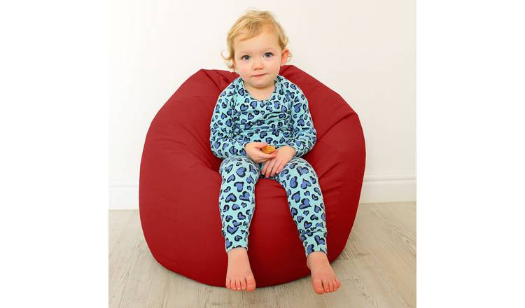 rucomfy Kids Outdoor Bean Bag - Red