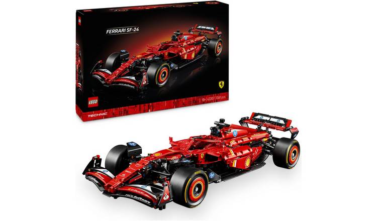 LEGO Technic Ferrari SF-24 F1 Car Model Kit for Adults 42207