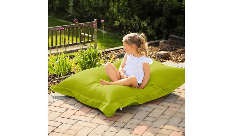 rucomfy Junior Outdoor Squarbie Beanbag - Green