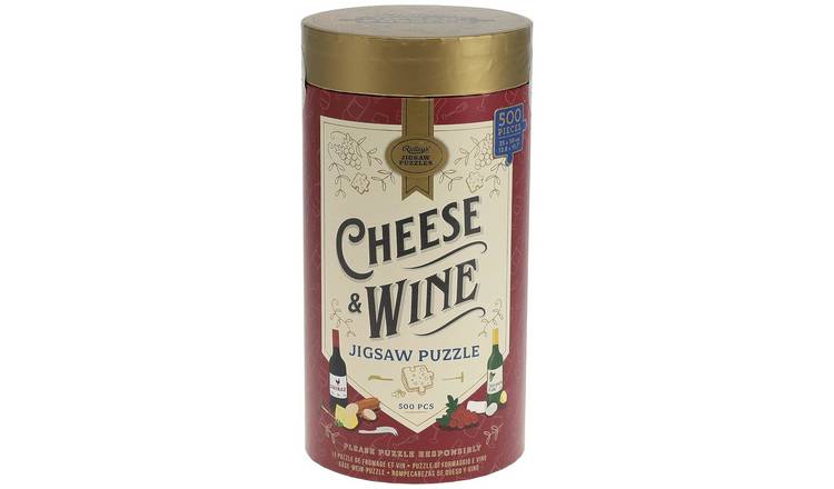 Ridley's Games Cheese And Wine 500 Piece Jigsaw Puzzle