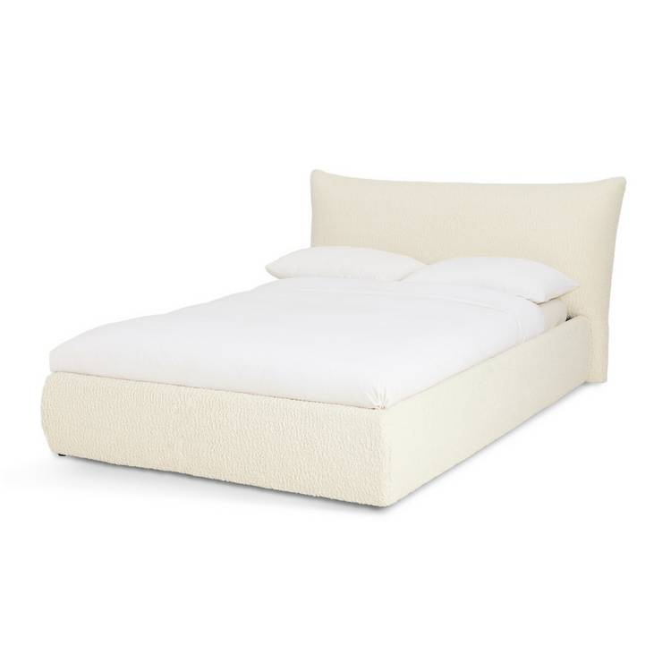 Habitat Marshmallow Double End Lift Ottoman Bed - White 0
