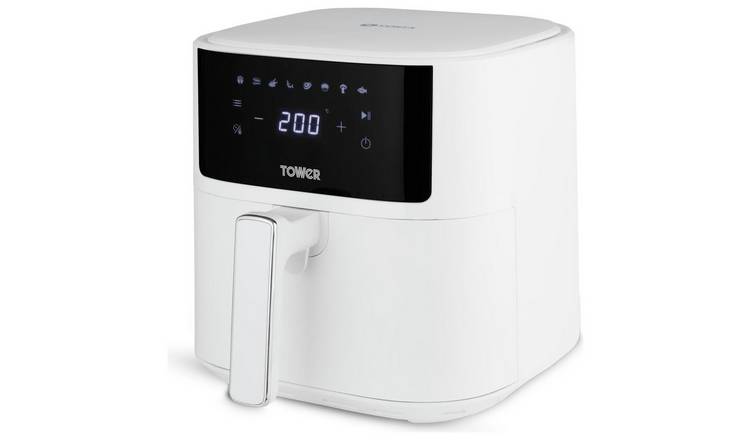 Tower T17169WHT 6L Digital Air Fryer - White