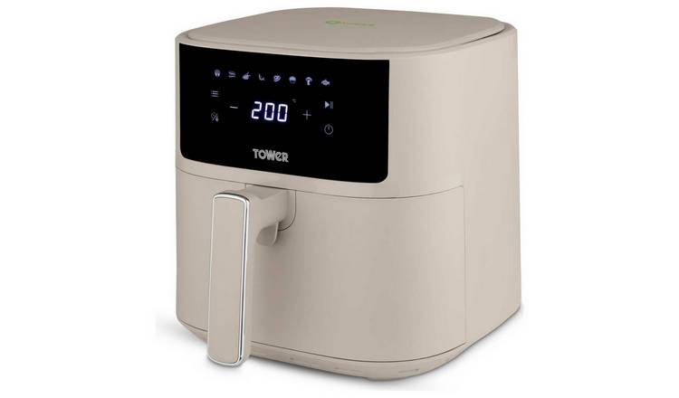Tower T17169MSH 6L Digital Air Fryer - Latte