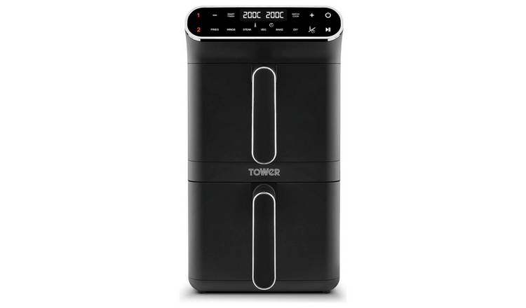 Tower T17190 11L Twin Stack Air Fryer - Black