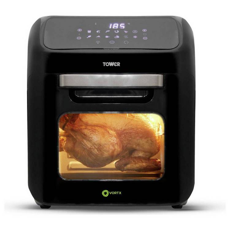 Tower T17128 12L Digital Air Fryer Oven - Black 0