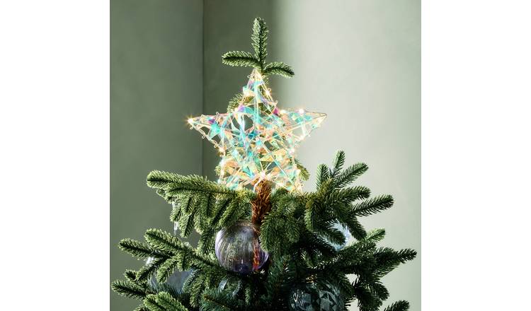 Habitat Light Up Christmas Tree Star Topper