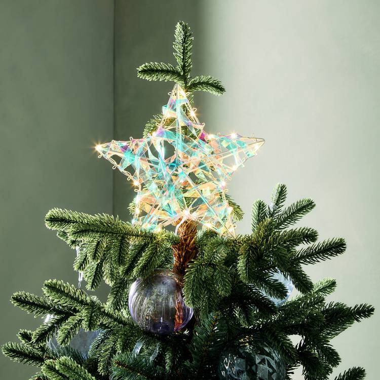 Habitat Light Up Christmas Tree Star Topper 0