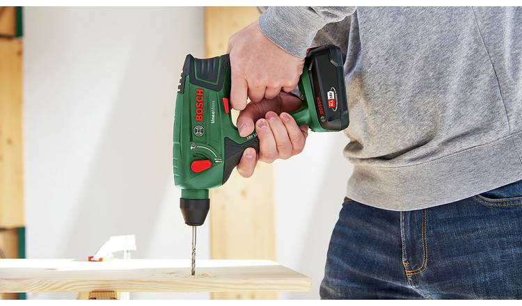 Bosch 3-in-1 Uneo Maxx Cordless Rotary Hammer Drill