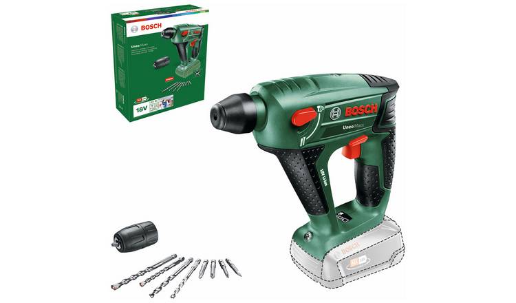 Bosch 3-in-1 Uneo Maxx Cordless Rotary Hammer Drill