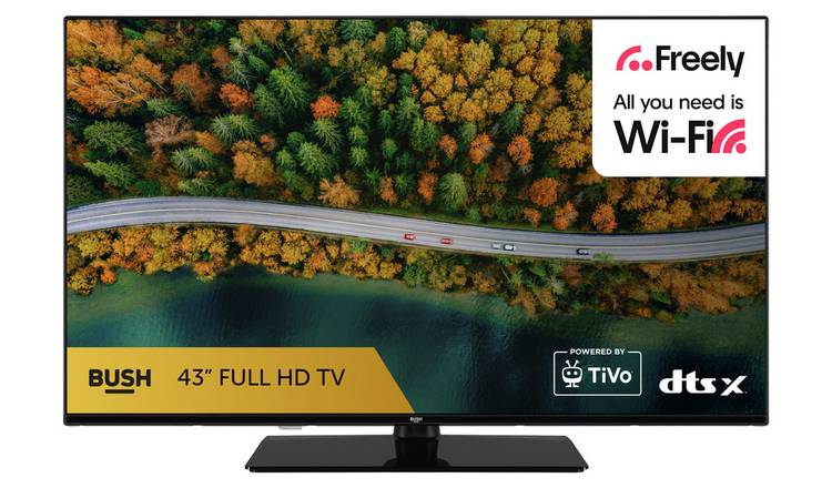 Bush 43 Inch 43FT25CB Smart FHD HDR LED TiVo Freely TV