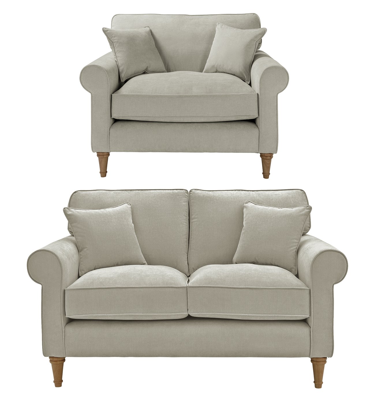 Argos Home William Fabric Chair & 2 Seater Sofa Review