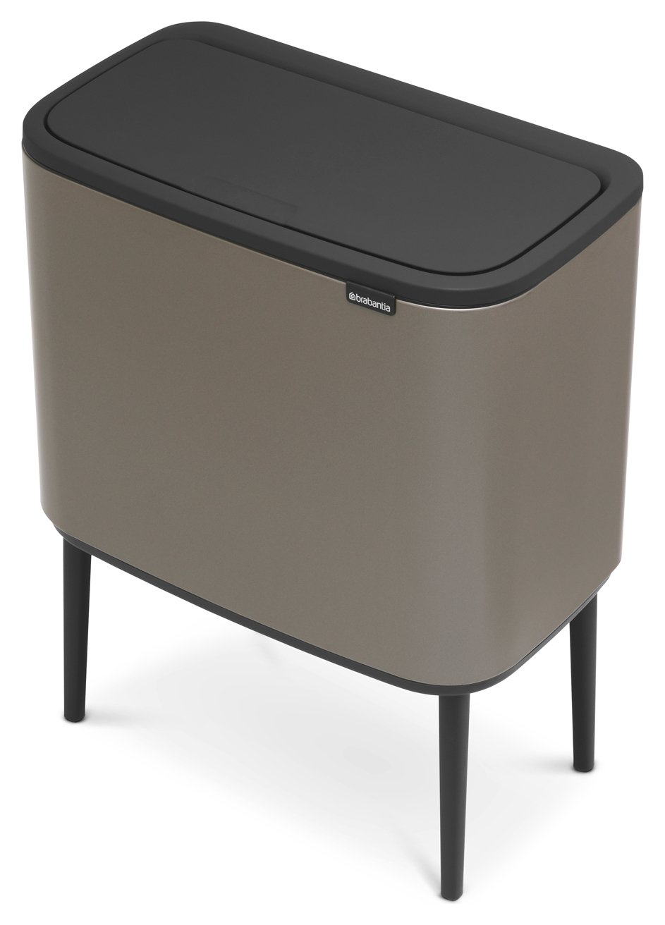 Brabantia Bo 36 Litre Touch Top Bin - Dark Grey