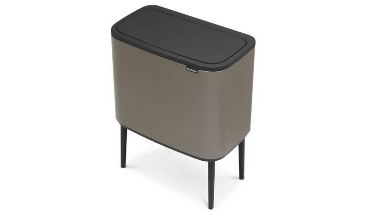 Brabantia Bo 36 Litre Touch Top Bin - Dark Grey