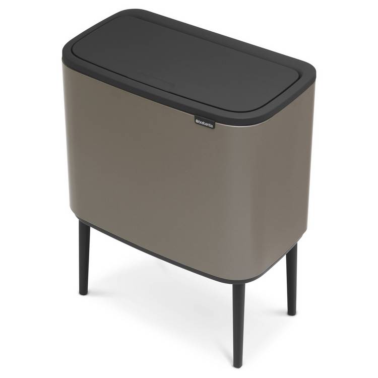 Brabantia Bo 36 Litre Touch Top Bin - Dark Grey 0