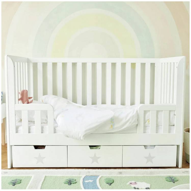 Great Little Trading Company Little Wren Cot Bed - White 0