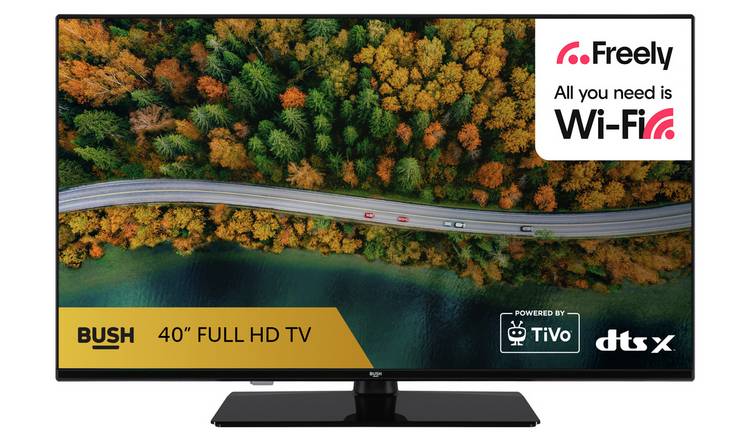 Bush 40Inch 40FT25CB Smart FHD HDR10 TiVo Freeview TV