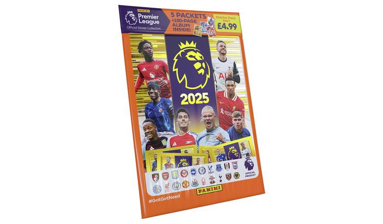 Panini Premier League Sticker 2025 Starter Album