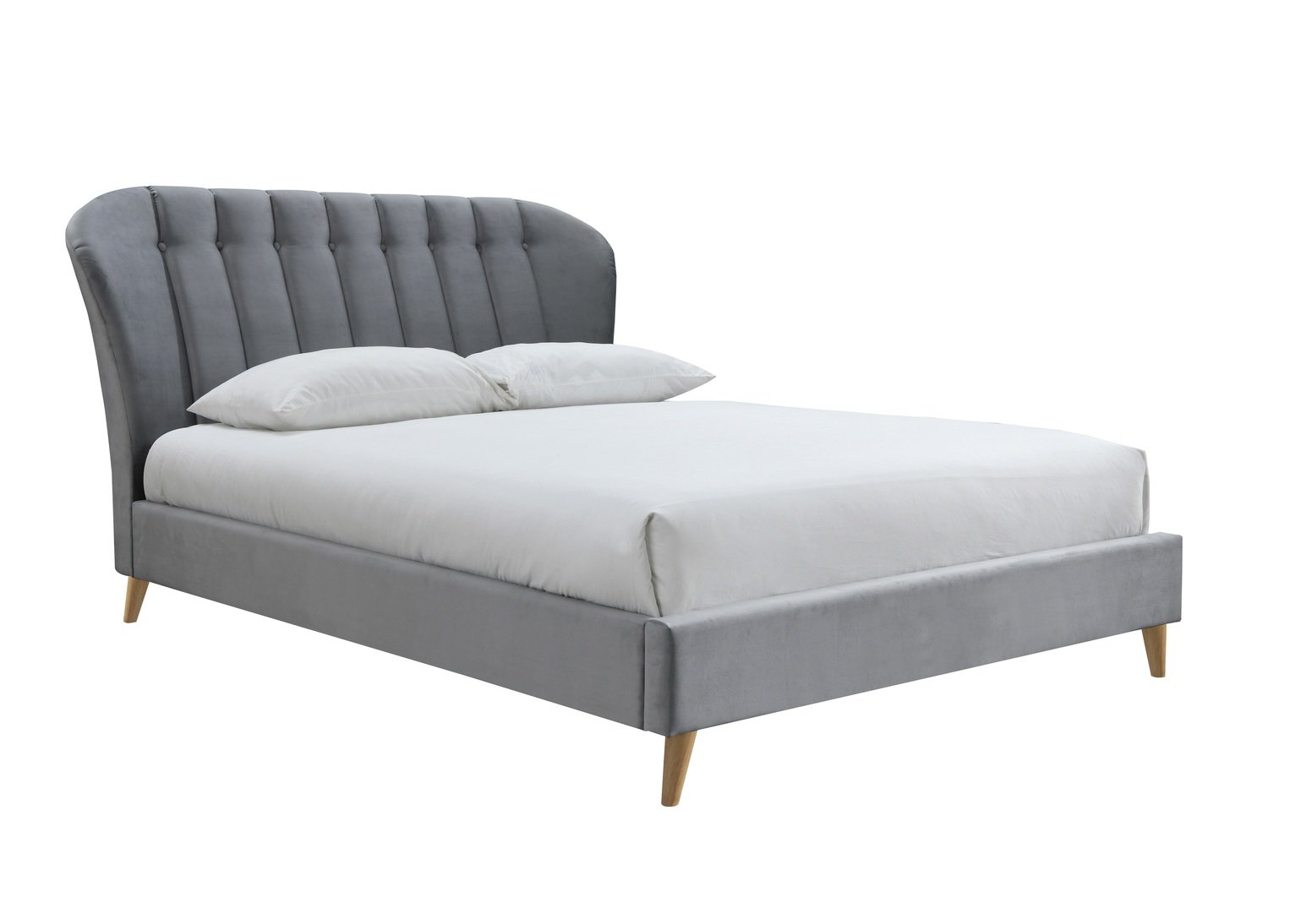 Birlea Elm Velvet Kingsize Bed Frame Review