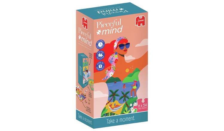 Jumbo Piece By Piece Take A Moment 54 Piece Jigsaw Puzzle