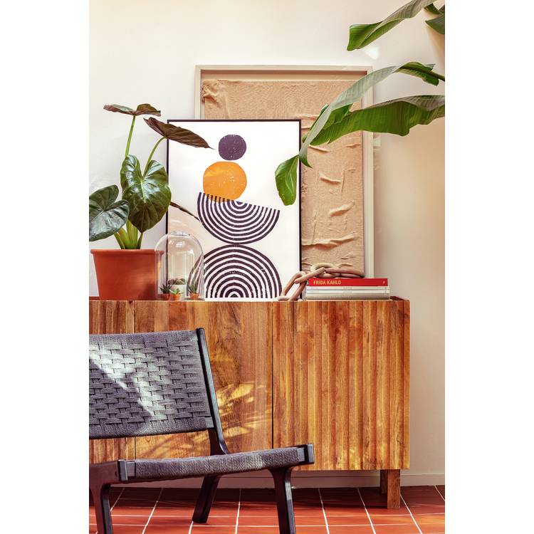 Habitat Jericho 3 Door Sideboard - Natural 0
