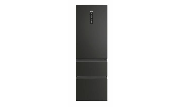 Haier HTW3618ENPB Fridge Freezer - Black