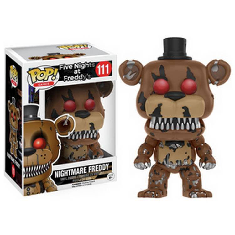 Funko POP FNAF Nightmare Freddy 4 inch Figure 0