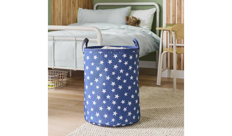 Argos Home Star Laundry Bag - Blue