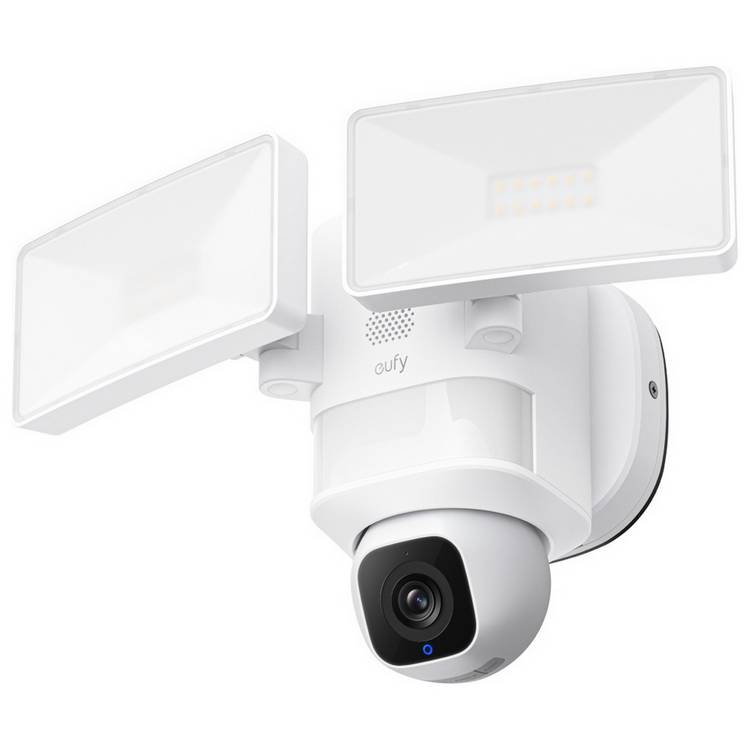eufy E30 2K Floodlight Wired Security Camera - White 0