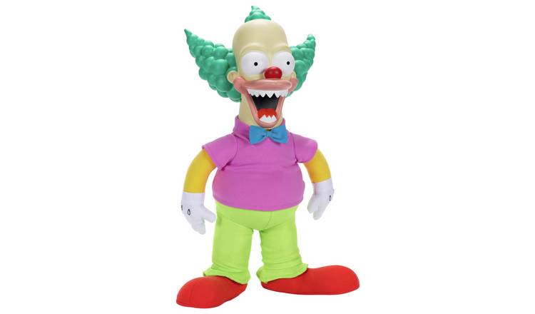 The Simpsons Talking Krusty Doll Figure