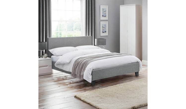 Julian Bowen Rialto Single Wooden Bed Frame - Grey