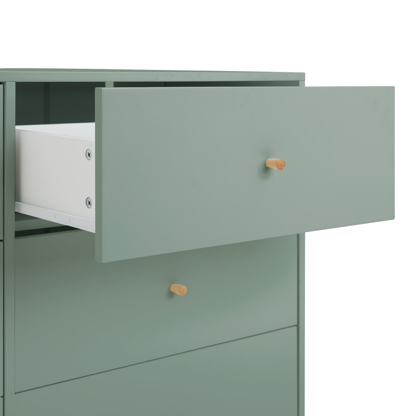 Buy Habitat Otto 6 Drawer Chest - Green | Chest of drawers | Habitat